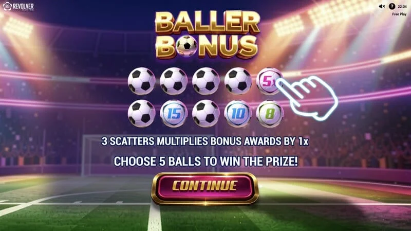 Trophy Spins World Cup 26 - tela principal com grade e troféu