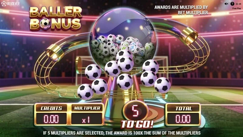 Trophy Spins World Cup 26 - correspondências com o símbolo Lucky na grade